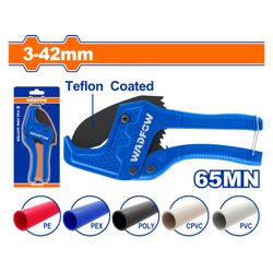 WADFOW Pipe Cutter Pvc 3-42mm 65mn 203mm