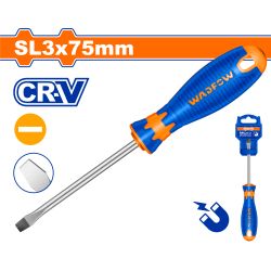 WADFOW Screw Driver Slot Mag Bt Cr-v 3x75mm
