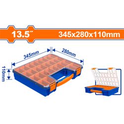 WADFOW Organizer Plastic 345x280x110mm 12pcs