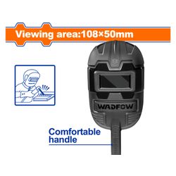 WADFOW Weld Mask Hand Held 108x50x3mm 1pcs