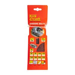 TORK CRAFT Sanding Belt 60 X 400mm 40grit 2/pack ( For Triton Palm Sander)