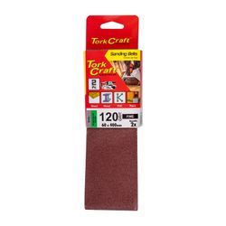 TORK CRAFT Sanding Belt 60 X 400mm 120grit 2/pack (for Triton Palm Sander)