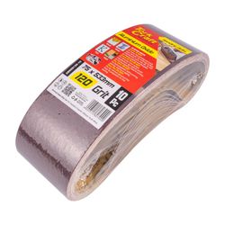 TORK CRAFT Sanding Belt 75 X 533mm 120grit 10/pack