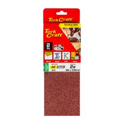 TORK CRAFT Sanding Belt 100 X 530mm 40grit 2/pack