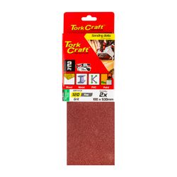 TORK CRAFT Sanding Belt 100 X 530mm 120grit 2/pack