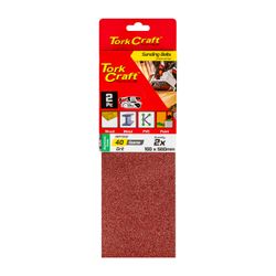 TORK CRAFT Sanding Belt 100 X 560mm 40grit 2/pack