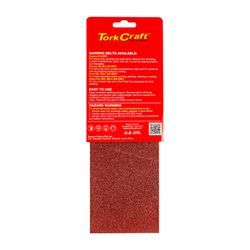 TORK CRAFT Sanding Belt 100 X 560mm 80grit 2/pack