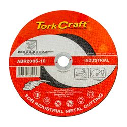 TORK CRAFT Cutting Disc Industrial Metal 230 X 3.0 X 22.2 Mm