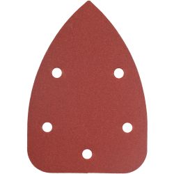 TORK CRAFT Sanding Triangle 400 Grit 140 X 140 X 98mm 5/pack W/h Hook And Loop