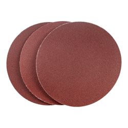 TORK CRAFT Sanding Disc 125mm No Hole 240 Grit 10/pack Hook And Loop