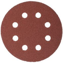 TORK CRAFT Sanding Disc 115mm 60 Grit With Holes 10/pk Hook And Loop