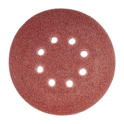 TORK CRAFT Sanding Disc 150mm 40 Grit With Holes 10/pk Hook And Loop