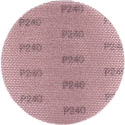 TORK CRAFT Dura Mesh Abr. Disc 150mm Hook & Loop 240grit Bulk For Sander Polisher