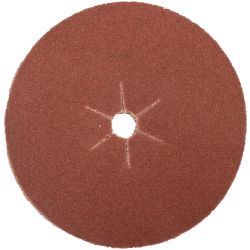 TORK CRAFT Sanding Disc 125mm 80 Grit Centre Hole 10/pk