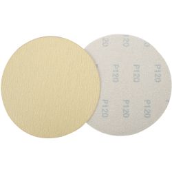 TORK CRAFT Gold Disc (50 Pieces) 120 Grit 150mm Without Hole Hook And Loop