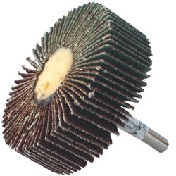 TORK CRAFT Flap Wheel 30 X 10 X 6mm Shaft 60 Grit Per Each