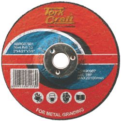 TORK CRAFT Abrasive Grinding Wheel For Steel 76 X 4.8 X 9.53