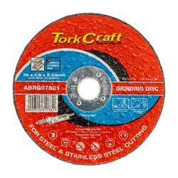 TORK CRAFT Abrasive Grinding Wheel For Steel 76 X 4.8 X 9.53