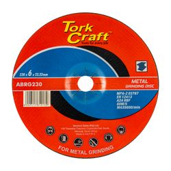 TORK CRAFT Grinding Disc For Steel 230 X 6.0 X 22.2mm