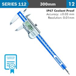 ACCUD Coolant Proof Digital Caliper With Calib