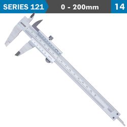 ACCUD Vernier Caliper 0-200mm ( 0.05mm)