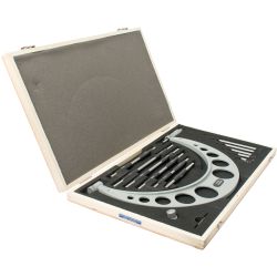 ACCUD Outside Micrometer 150-300mm 0.004mm Acc. 0.01mm Grad. With Interch. A