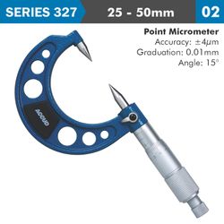 ACCUD Point Micrometer 15 25-50mm