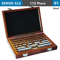 ACCUD Steel Gauge Block Set Iso3650 Grade 1 112pc