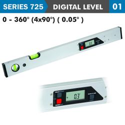 ACCUD Digital Leveler 360deg 585x60mm 0.05 Deg. Res.