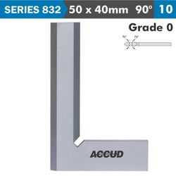 ACCUD Beveled Edge Square 90 Deg. Grade 0 50x40mm