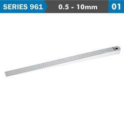 ACCUD Taper Gauge 0.5-10mm 0.05mm Grad. 0.05mm Acc. S/steel