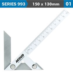 ACCUD Center Marking Gauge 150x130mm 0.15mm Acc. S/steel