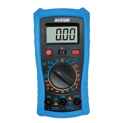 ACCUD Digital Multimeter 9v Bat. 2.8v 10amp 600v