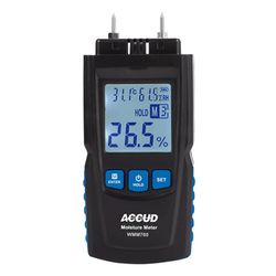 Concrete Moisture Tester 0-40% Range 2% Accur 0.5% Res