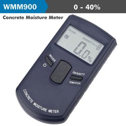 ACCUD Concrete Moisture Tester 0-40% Range 2% Accur 0.5% Res