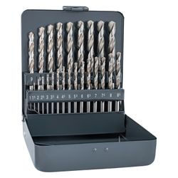 ALPEN  ALPEN Pro Km25 Hss-g 1 -13 X 0.5mm Metal Case 135 Split Pnt Set 25 Pcs