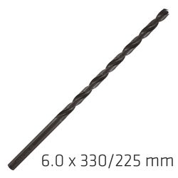 ALPEN Hss Drill Bit 6mm 330x225mm Extra Long