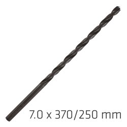 ALPEN Hss Drill Bit 7mm 370x250mm Extra Long