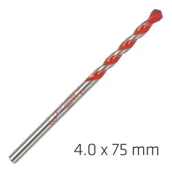 ALPEN Profi Multicut Drill Bit 4.0mmx75mm
