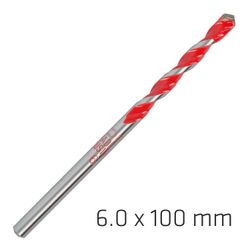 ALPEN Profi Multicut Drill Bit 6.0mmx100mm