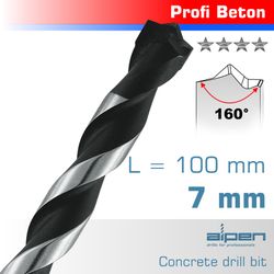 ALPEN Concrete Profi Beton Drill Bit 7mm