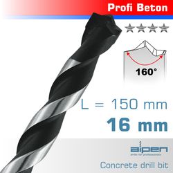 ALPEN Concrete Profi Beton Drill Bit 16mm
