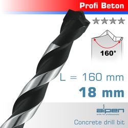 ALPEN Concrete Profi Beton Drill Bit 18mm
