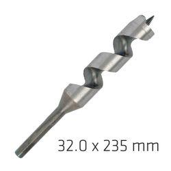 ALPEN Wood Auger Drill Bit 32 X 235mm