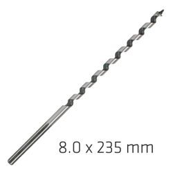 ALPEN Wood Auger Drill Bit 8 X 235mm