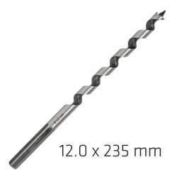ALPEN Wood Auger Drill Bit 12x 235mm