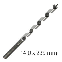 ALPEN Wood Auger Drill Bit 14 X 235mm