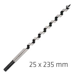 ALPEN Wood Auger Drill Bit 25 X 235mm