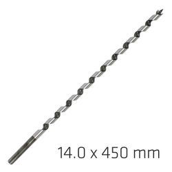 ALPEN Wood Auger Drill Bit 14 X 450mm
