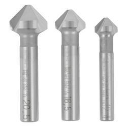 ALPEN Hss Countersink Set - Pcs 12.4 - 16.5 - 20.5mm